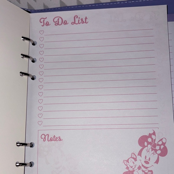 Disney  Minnie Mouse and Figaro Planner - Picture 7 of 9